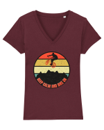 Pentru Ciclisti Tricou mânecă scurtă guler V Damă Evoker