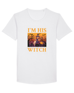 Im his witch Tricou mânecă scurtă guler larg Bărbat Skater