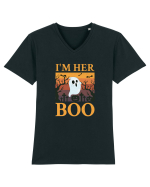 Im her boo Tricou mânecă scurtă guler V Bărbat Presenter