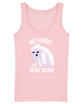 ghost cow moo i mean boo Cotton Pink