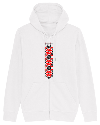 Romanian traditional motifs White