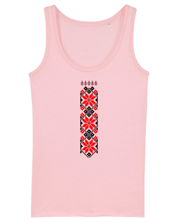 Romanian traditional motifs Cotton Pink