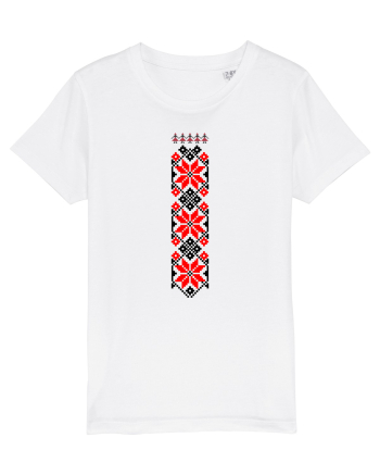 Romanian traditional motifs White