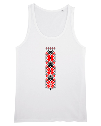 Romanian traditional motifs White