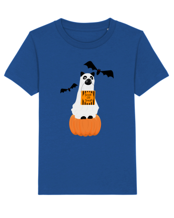 Halloween Carved Pumpkin Cat Majorelle Blue