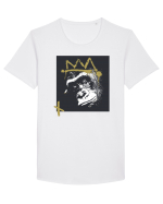 King Gorilla Tricou mânecă scurtă guler larg Bărbat Skater