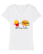 Best Friends Forever Tricou mânecă scurtă guler V Damă Evoker