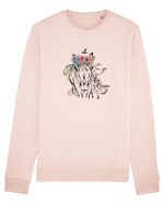 Cal Floral Bluză mânecă lungă Unisex Rise
