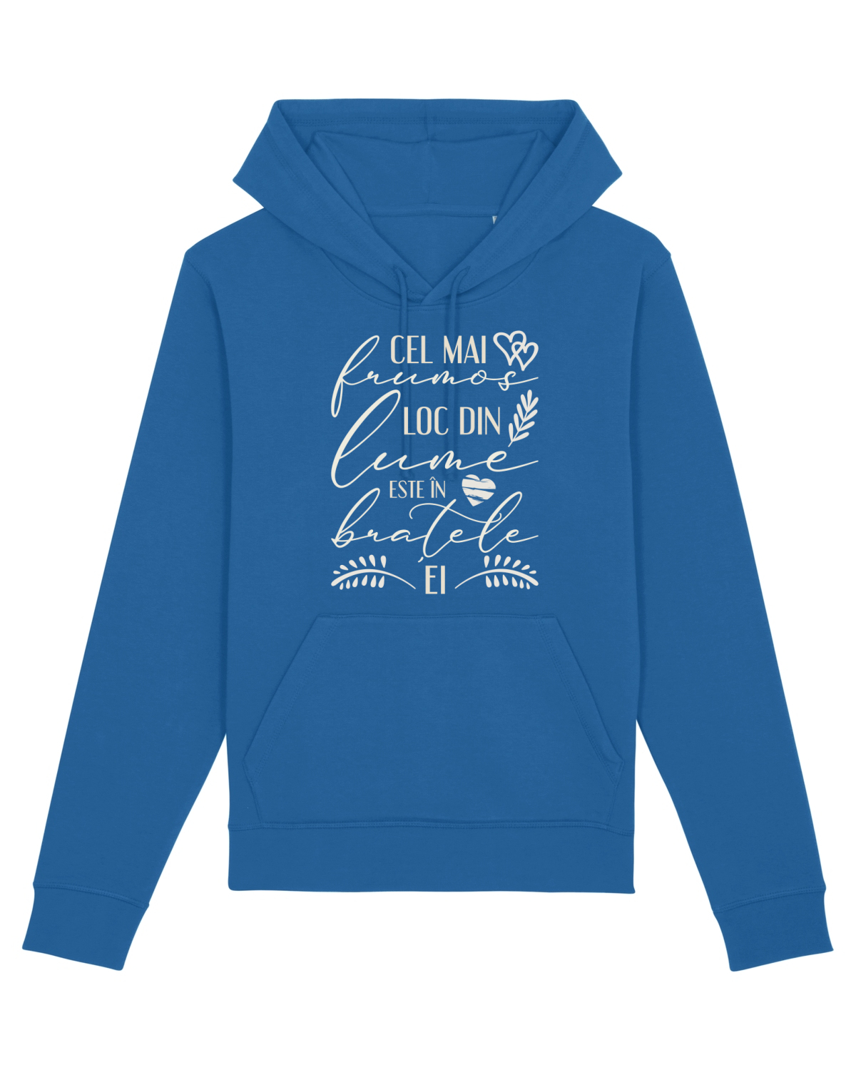 Hanorac Unisex Drummer Royal Blue