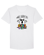 sheet Tricou mânecă scurtă guler larg Bărbat Skater