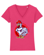 Trezirea ca va sparg Tricou mânecă scurtă guler V Damă Evoker