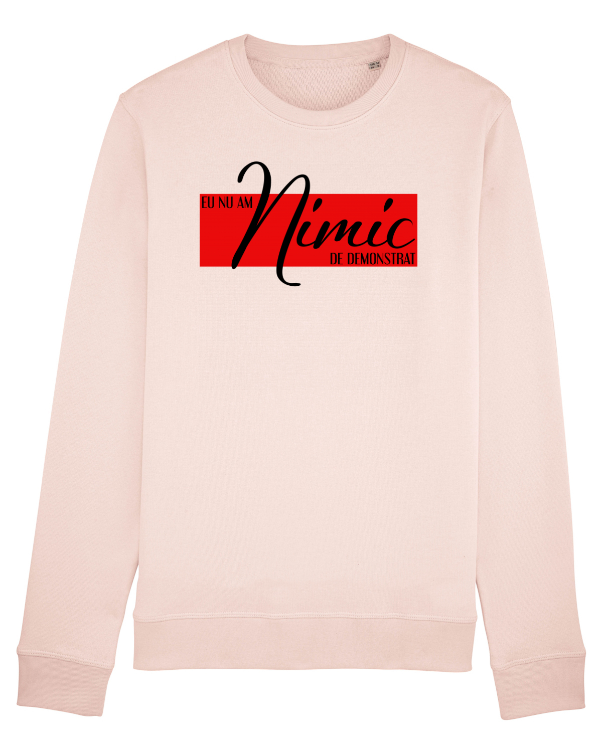 Bluză mânecă lungă Unisex Rise Candy Pink