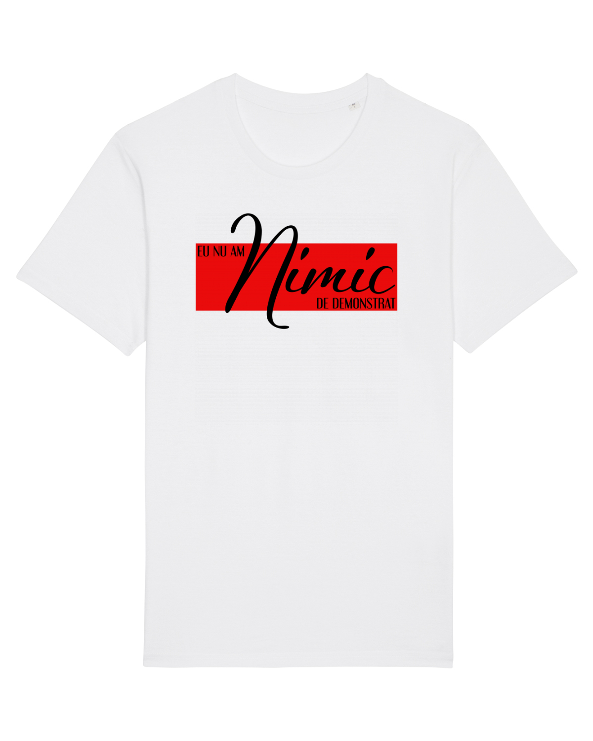 Tricou mânecă scurtă Unisex Rocker White