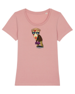 frozen pizza Tricou mânecă scurtă guler larg fitted Damă Expresser