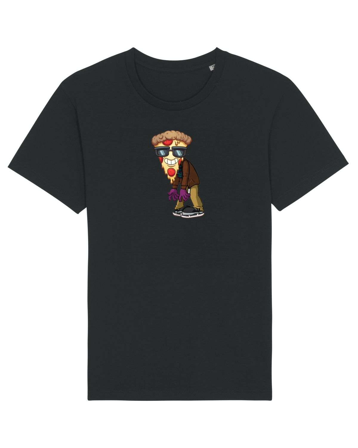 Tricou mânecă scurtă Unisex Rocker Black