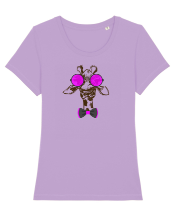 hipster giraffe Lavender Dawn