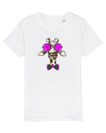 hipster giraffe Tricou mânecă scurtă  Copii Mini Creator