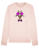 hipster giraffe Bluză mânecă lungă Unisex Rise