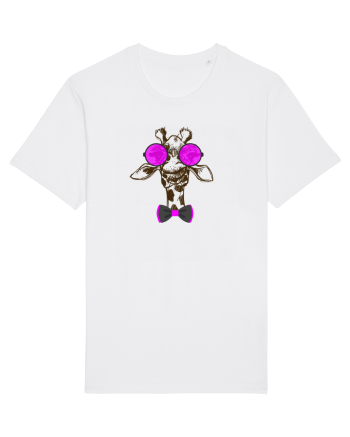 hipster giraffe White