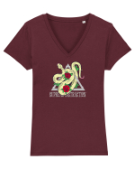 supreme distraction Tricou mânecă scurtă guler V Damă Evoker