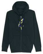 silhouette Hanorac cu fermoar Unisex Connector