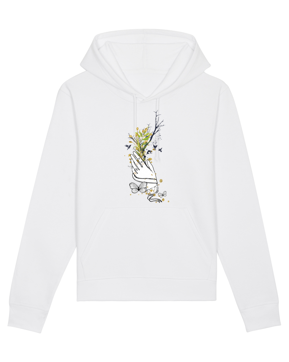 Hanorac Unisex Drummer White