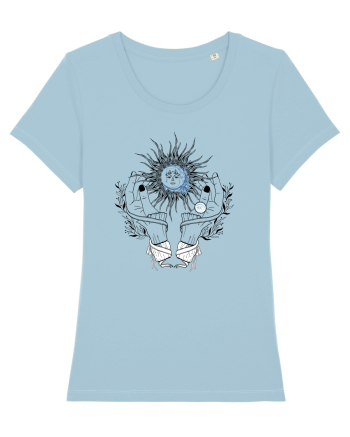Luna si Soarele Sky Blue