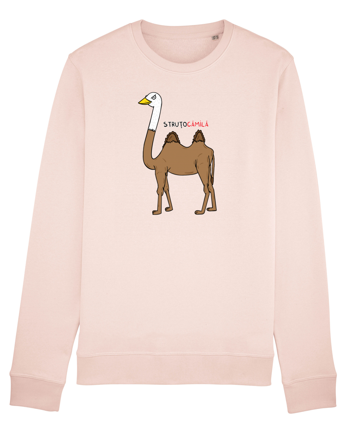 Bluză mânecă lungă Unisex Rise Candy Pink