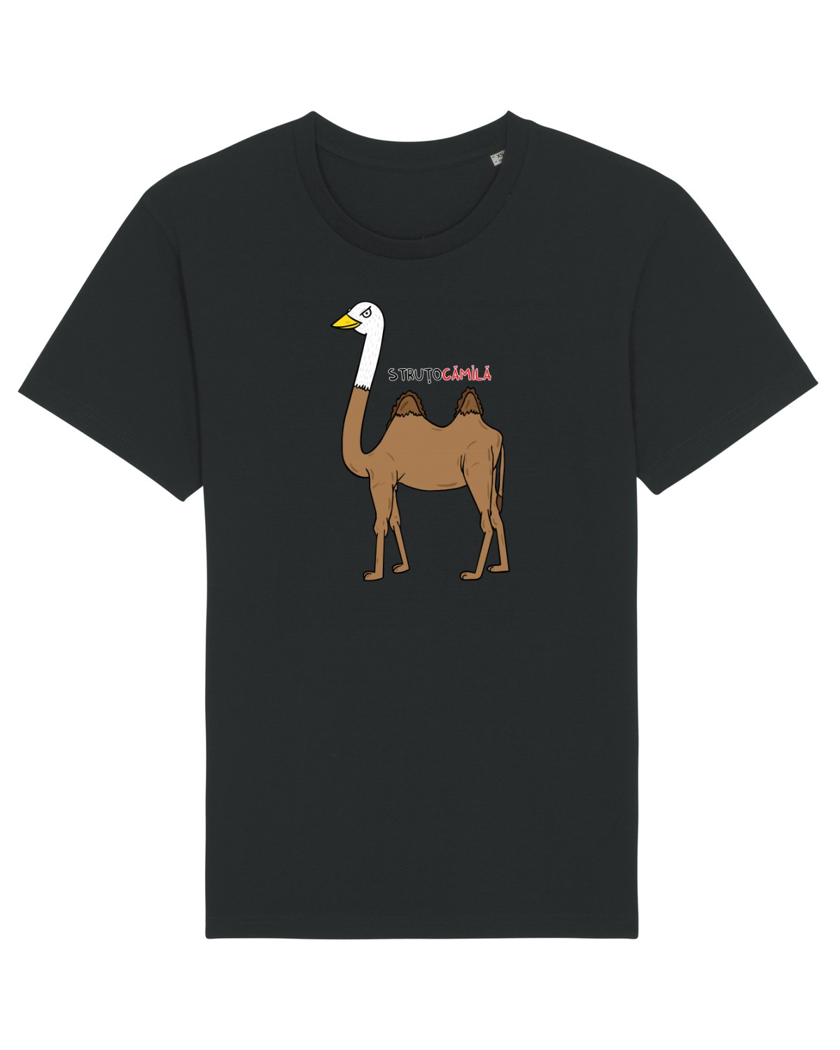 Tricou mânecă scurtă Unisex Rocker Black