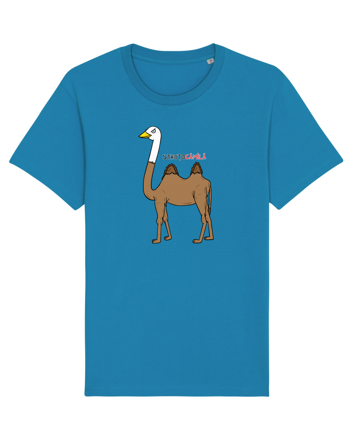 Tricou mânecă scurtă Unisex Rocker Azur
