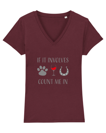 If it involves dogs, wine, and horses count me in Burgundy