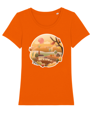 Peisaj de toamna Bright Orange