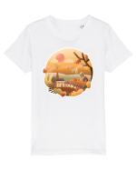 Peisaj de toamna Tricou mânecă scurtă  Copii Mini Creator