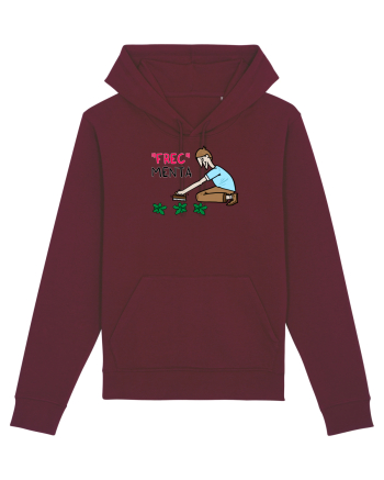 „Frec” menta Burgundy
