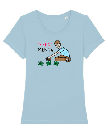 „Frec” menta Sky Blue