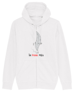 În pana mea Hanorac cu fermoar Unisex Connector