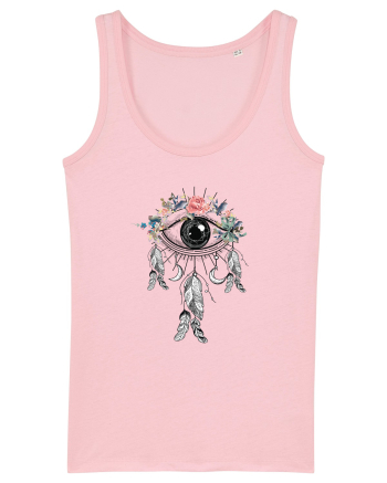 Ochi FLoral Dreamcatcher Cotton Pink
