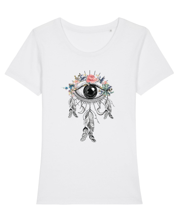 Ochi FLoral Dreamcatcher White