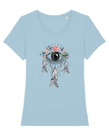 Ochi FLoral Dreamcatcher Sky Blue