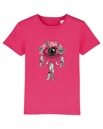 Ochi FLoral Dreamcatcher Raspberry