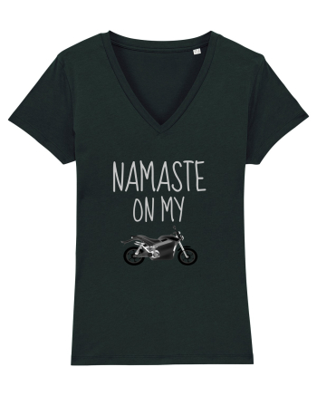 Namaste on My Bike Black