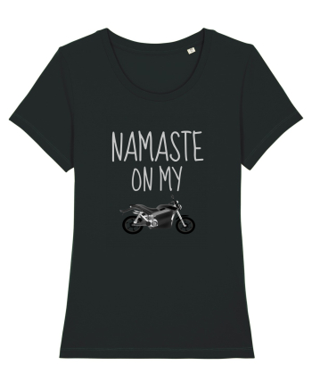 Namaste on My Bike Black