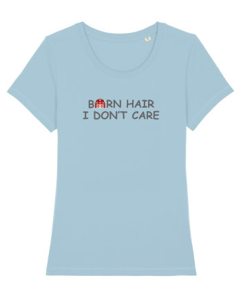 Barn Hair I Don't Care Sky Blue