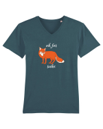 Oh For Fox Sake Tricou mânecă scurtă guler V Bărbat Presenter