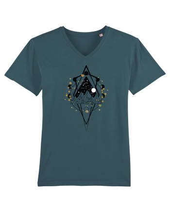 Munte Geometric Auriu Stargazer