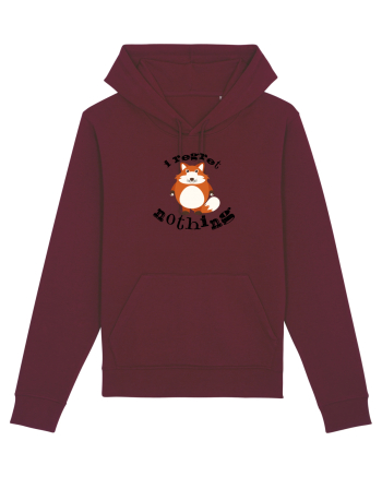 I regret Nothing Burgundy