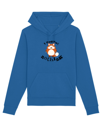 I regret Nothing Royal Blue