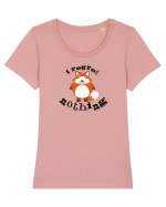 I regret Nothing Tricou mânecă scurtă guler larg fitted Damă Expresser