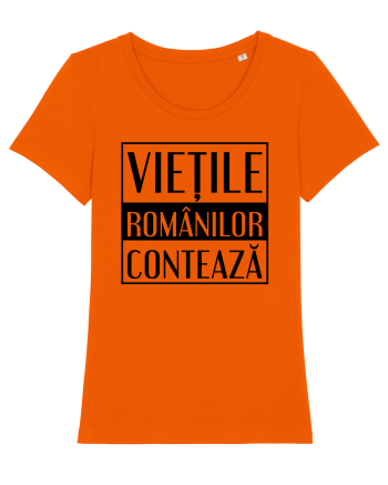 Vietile romanilor conteaza Bright Orange