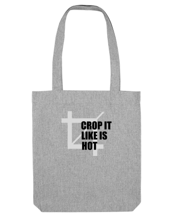 Crop It Like Is Hot Heather Grey